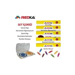 Redka Görsel Ve İşitsel Dikkat Seti 2 Yaş RD8670