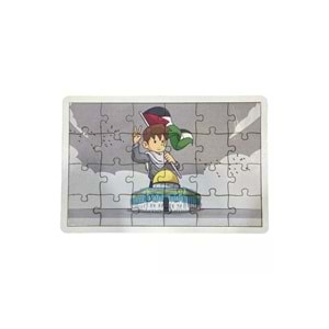 Moon Beavers Özgür Filistin Puzzle
