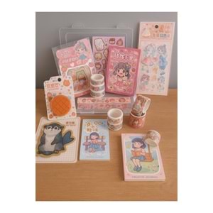 Kuzey Pvc Kutu Sticker Seti KZY-4449