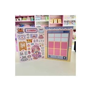 Kuzey Büyük Boy Yapsök Sticker Defter (1 Adet)