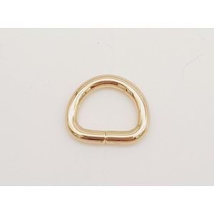 Çanta Aksesuar D Halka 1.3 Cm Light Gold 1 Adet