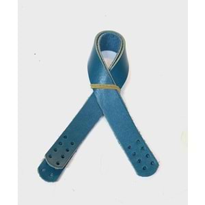 Çanta Aksesuar 35X2 Cm Gerçek Deri Çift Sap Turkuaz