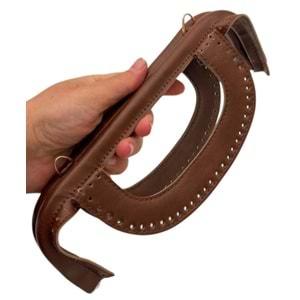 Çanta Aksesuar 25 cm Suni Derili Taba Renk Gizli Çanta Bursu Yeni Model