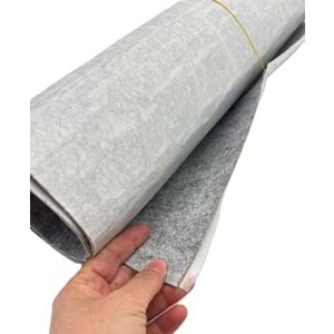 Çanta Aksesuar 2 mm Yapışkanlı Keçe 100x45 Cm Gri