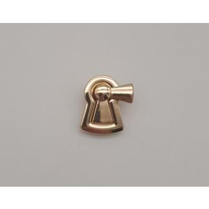 Çanta Aksesuar Kulplu Kilit Light Gold