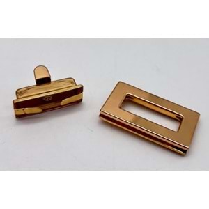 Çanta Aksesuar Light Gold Renk Kilit