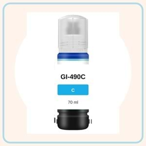 Canon CGI-490C Mavi Muadil Mürekkep 70 ml
