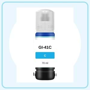 Canon GI-41C Mavi Muadil Mürekkep 70 ml