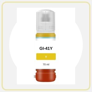 Canon GI-41Y Sarı Muadil Mürekkep 70 ml