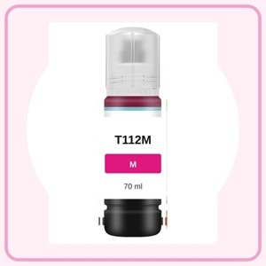 Epson T112M Kırmızı Muadil Mürekkep 70 ml