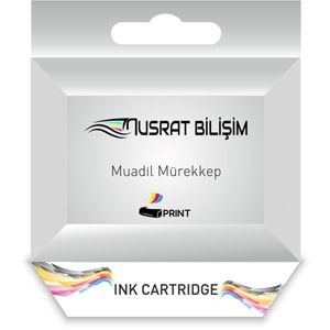 Canon Uyumlu CGI-490BK - Siyah 790 - 190 - Dye Şişeli 13 Muadil Mürekkep