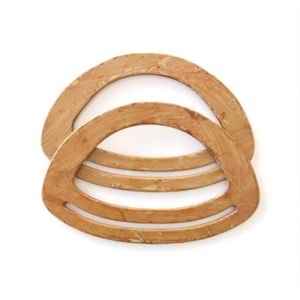Çanta Aksesuar Bambu Görünümlü Plastik Çanta Sapı B13