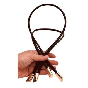 Çanta Aksesuar 60 cm Koyu Kahve Renk Trend Model Çift Çanta Sapı