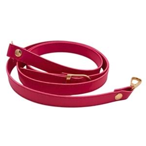 Çanta Aksesuar 120x1.5 cm Tokalı Çanta Sapı Slim Model Renk Seçenekli Light Gold Metalli