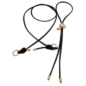 Çanta Aksesuar Düğüm Model Büzgülü Çanta Seti Siyah