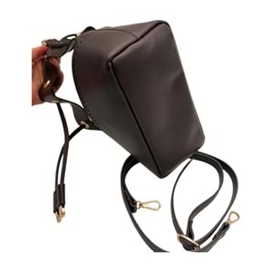 Çanta Aksesuar Torba Model Çanta Yapım Aparatı Koyu Kahve Light Gold Metalli