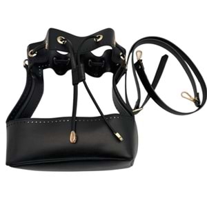 Çanta Aksesuar Torba Model Çanta Yapım Aparatı Siyah Renk Light Gold Metalli