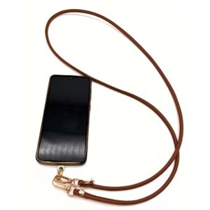 Çanta Aksesuar 100 cm Deri Telefon Aksesuarı, Telefon Zinciri, Telefon Askısı, Telefon Boyun Askısı, Tüm Telefon Kılıfları İçin Uygundur (Kılıf Değildir)