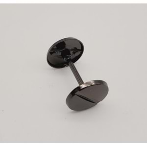 Çanta Aksesuar 2.5 cm Vidalı Böce Füme Renk