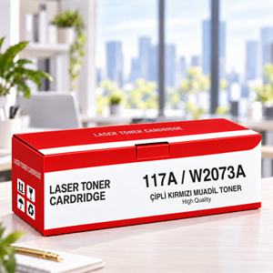 117A Çipli Kırmızı Muadil Toner 700 Baskı