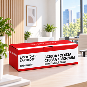 Cc533A / Ce413A / Cf383A / Crg-718M Kırmızı Muadil Toner 2.800 Baskı