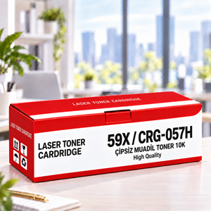 59X / Crg-057H Çipsiz Muadil Toner 10.000 Baskı