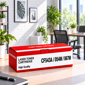 Cf543A / Crg-054M / Crg-067M Kırmızı Muadil Toner 1.300 Baskı