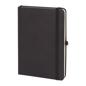 AKDERE SİYAH TARİHLİ AJANDA (15X21 CM)