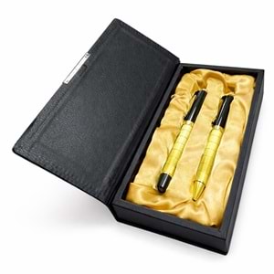 ÇAYGÖREN ALTIN İKİLİ KALEM SETİ