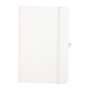 DIŞKAPI BEYAZ TARİHSİZ DEFTER (13X21 CM)