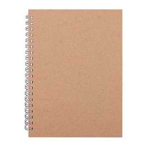 ATAPARK KRAFT SPİRALLİ DEFTER (13X18,5 CM)