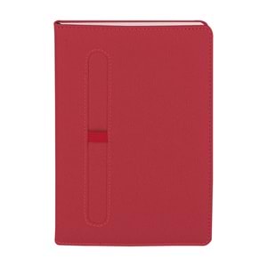 KURTULUŞ KIRMIZI TARİHSİZ DEFTER (15X21 CM)