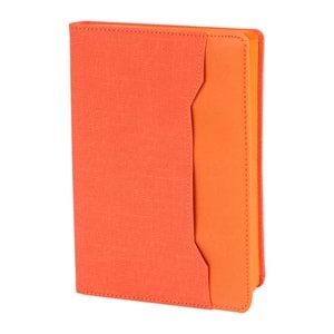 KORU TURUNCU TARİHSİZ DEFTER (15X21 CM)