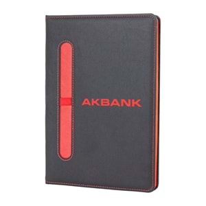 EYMİR KIRMIZI TARİHSİZ DEFTER (15x21 CM)