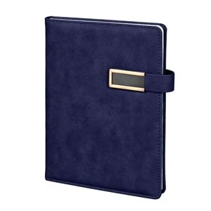 ANAFARTALAR LACİVERT TARİHSİZ DEFTER (15X21 CM)