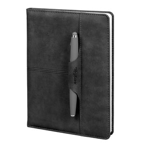 ATAKULE SİYAH TARİHSİZ DEFTER (15X21 CM)