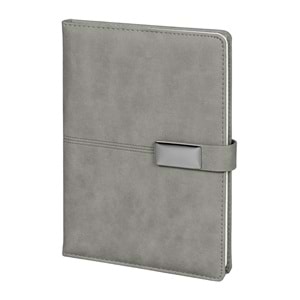 BEYSUKENT GRİ TARİHSİZ DEFTER (15X21 CM)