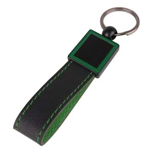 KAÇKAR YEŞİL DERİ ANAHTARLIK