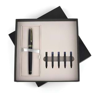 ESKİPAZAR SİYAH DOLMA KALEM SETİ