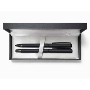 SUNGURLU SİYAH İKİLİ KALEM SETİ