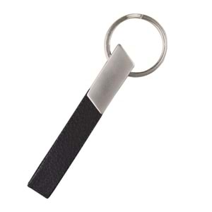 SİNGAN SİYAH METAL - DERİ ANAHTARLIK