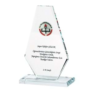 YAMAN KRİSTAL PLAKET
