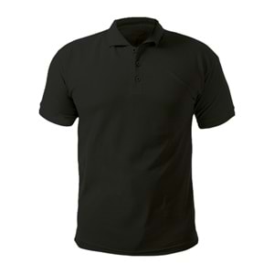 AÇELYA SİYAH S POLO YAKA TİŞÖRT