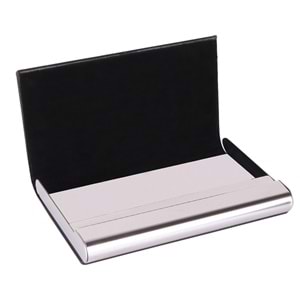 BARLAS SİYAH DERİ KARTVİZİTLİK