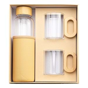 YUDUM 550 ML CAM MATARA SETİ