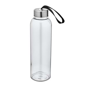 LADOGA SİYAH 550 ML CAM MATARA