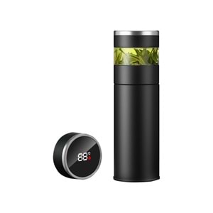 AKŞEHİR SİYAH 450 ML DERECELİ TERMOS