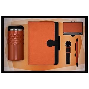 POYRAZ TURUNCU HEDİYELİK SET