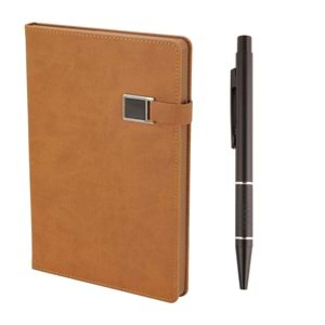 EZİNE KAHVERENGİ HEDİYELİK SET