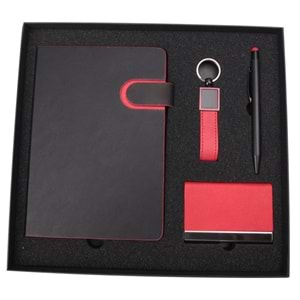 KARGI KIRMIZI HEDİYELİK SET